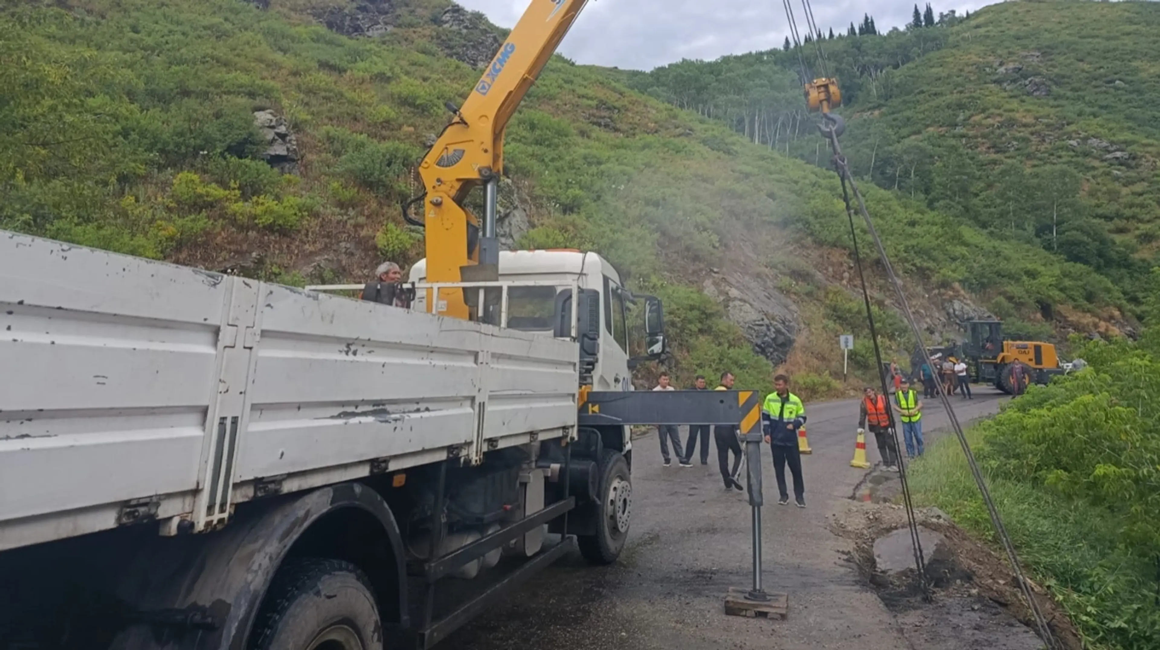 Үшқаменогорск — Алтай трассасында ірі жүк көліктерінің қозғалысы шектелді