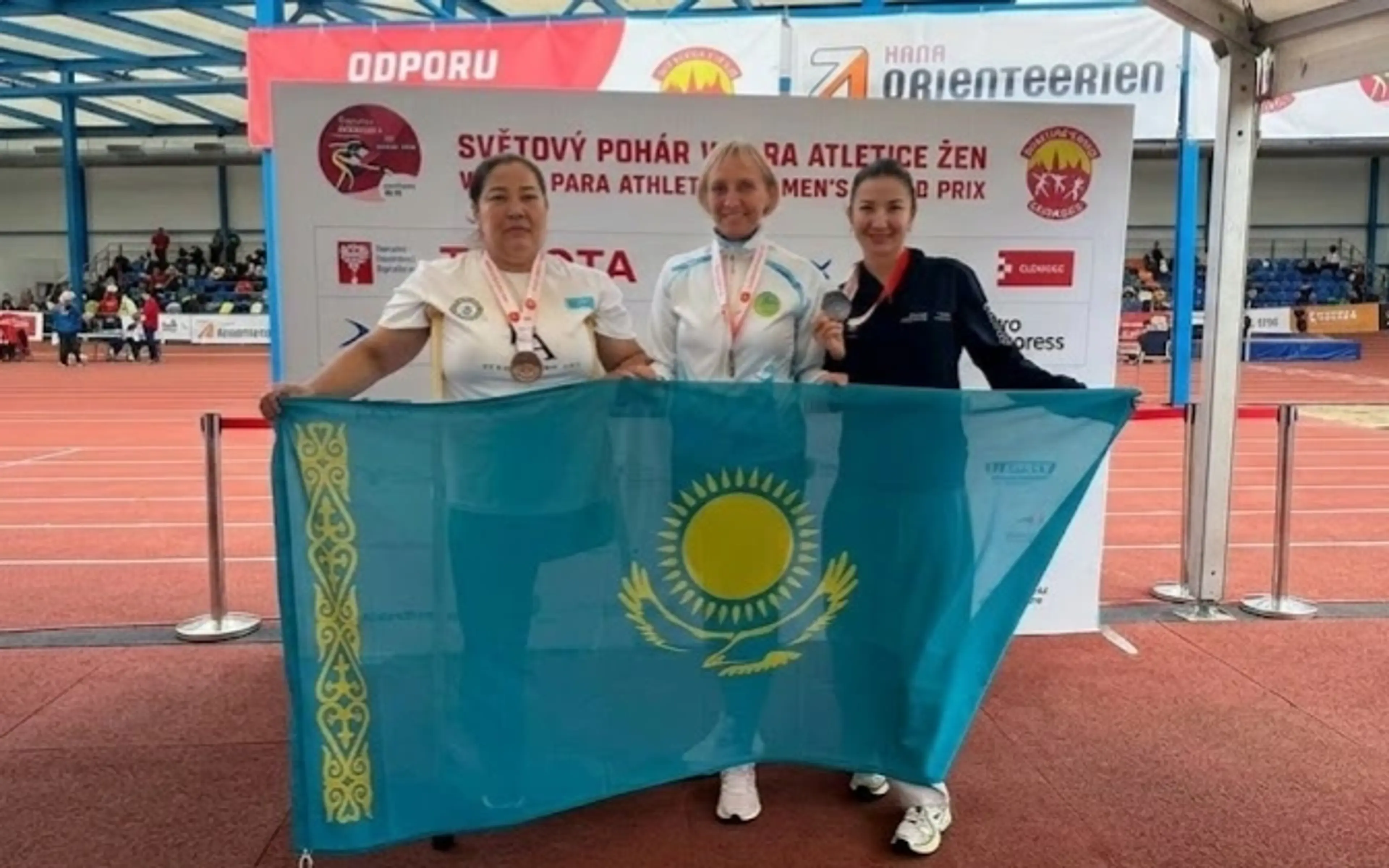 Казахстанская параатлетка Айсулу Сулейменова взяла серебро на турнире в Чехии