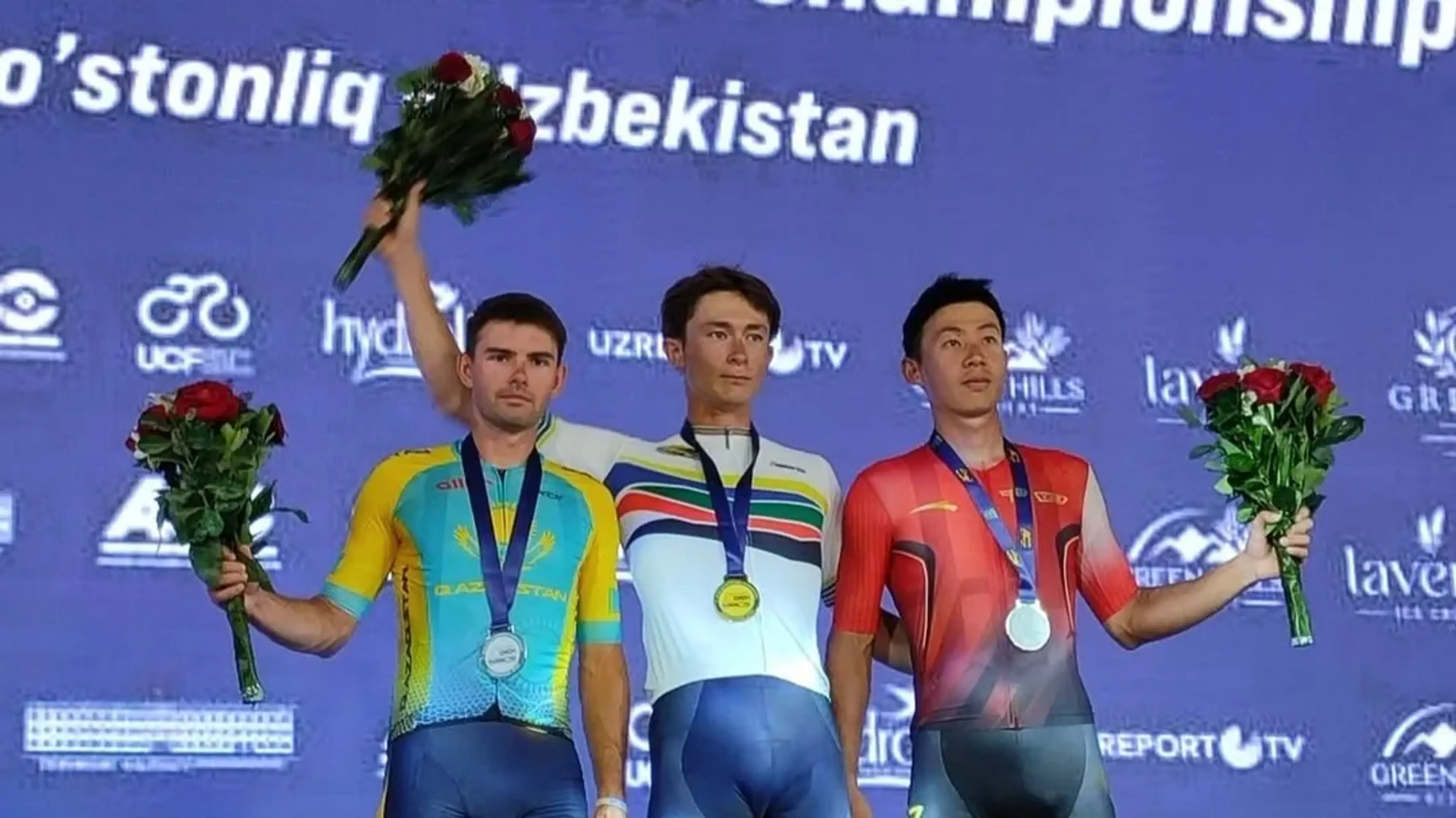 Денис Сергиенко Азия маунтинбайк чемпионатында күміс медаль жеңіп алды