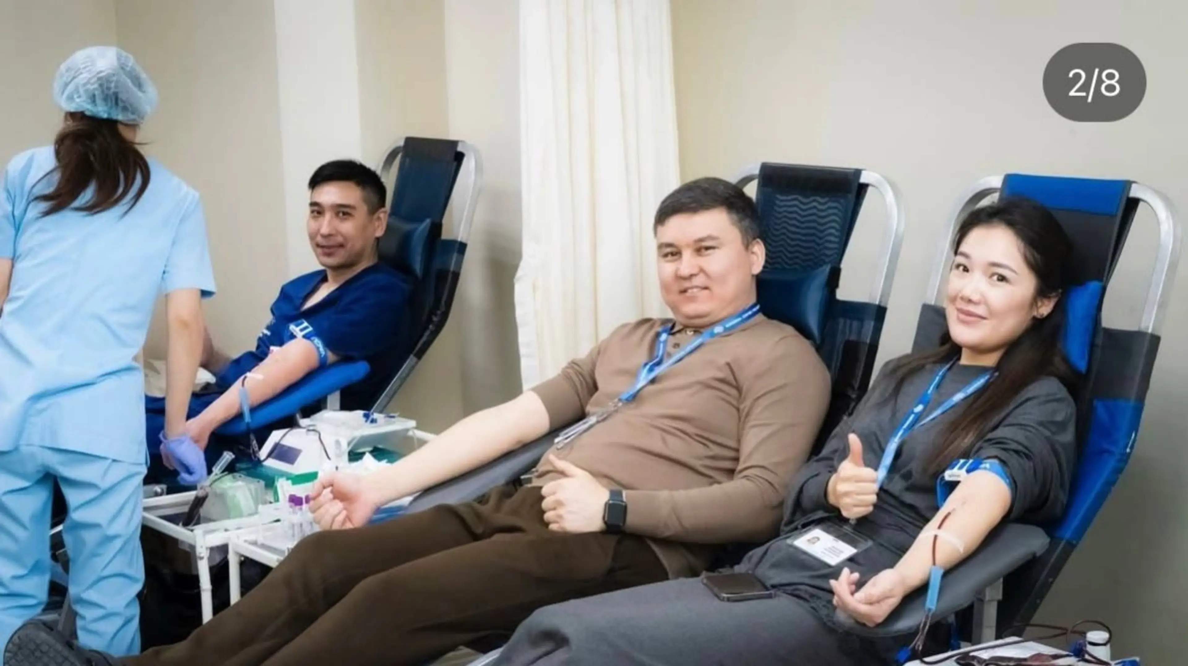 В Казахстане ввели награду «Почетный донор»