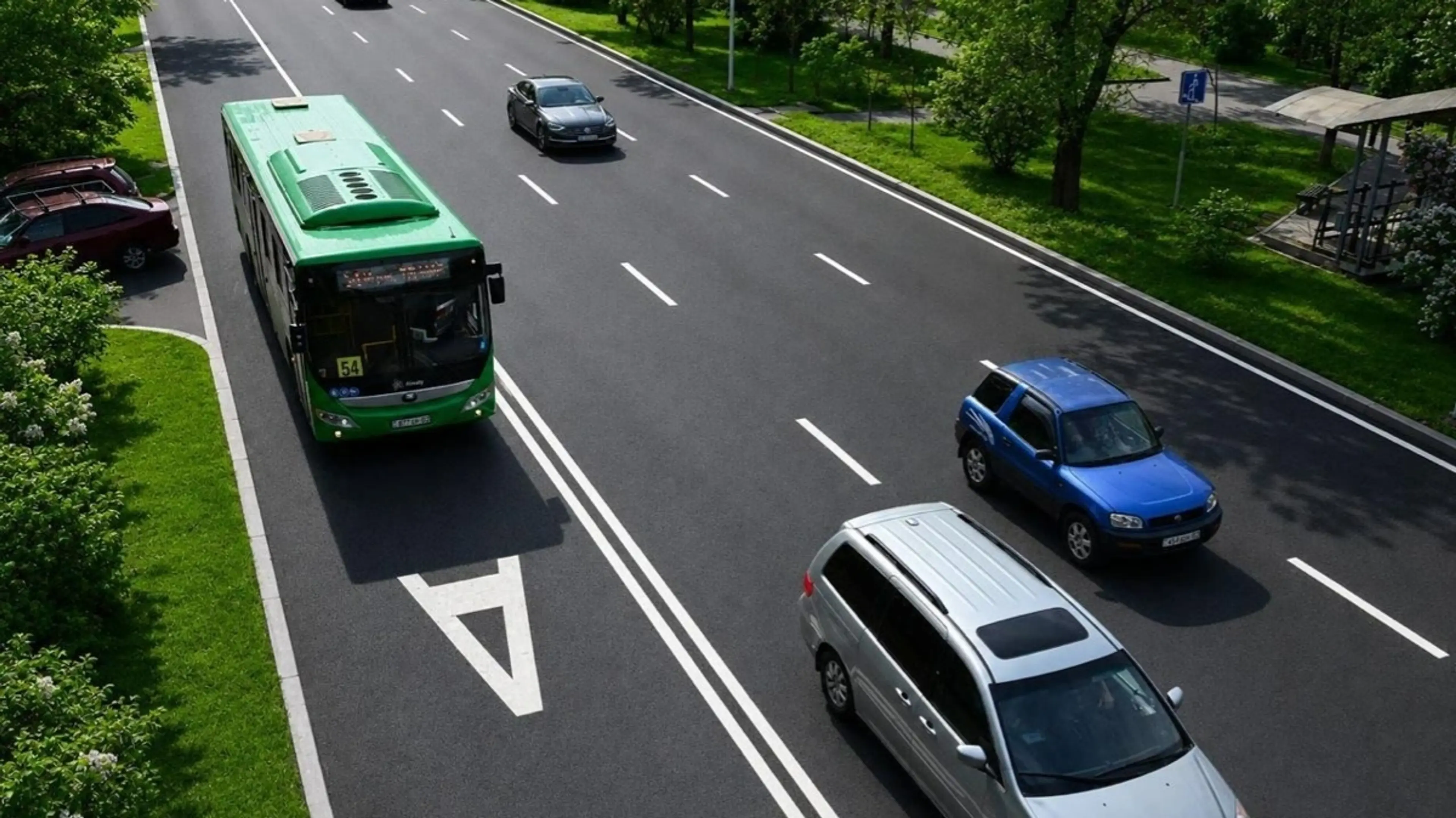 Алматыда 1407 автобустың экологиялық көрсеткіштері тексерілді