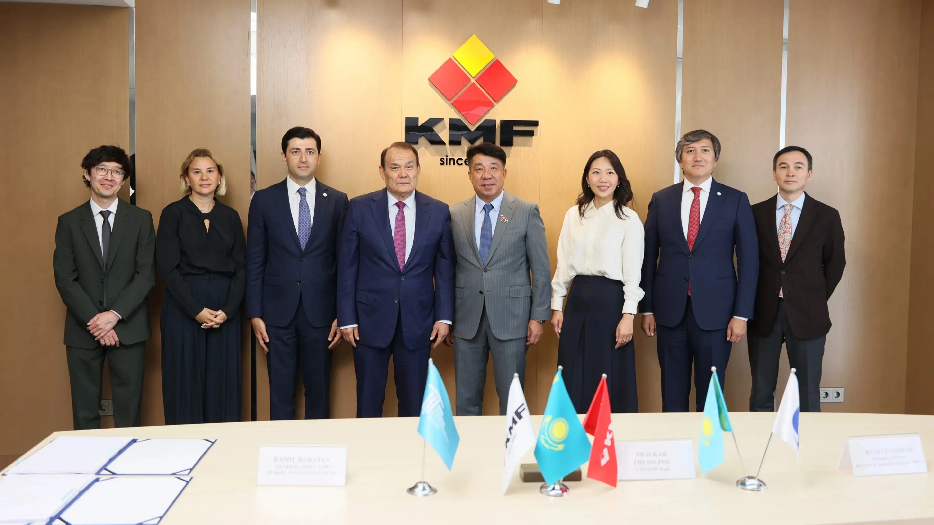 KMF Банк и Тюркский инвестиционный фонд заключили соглашение на 10 млн долларов