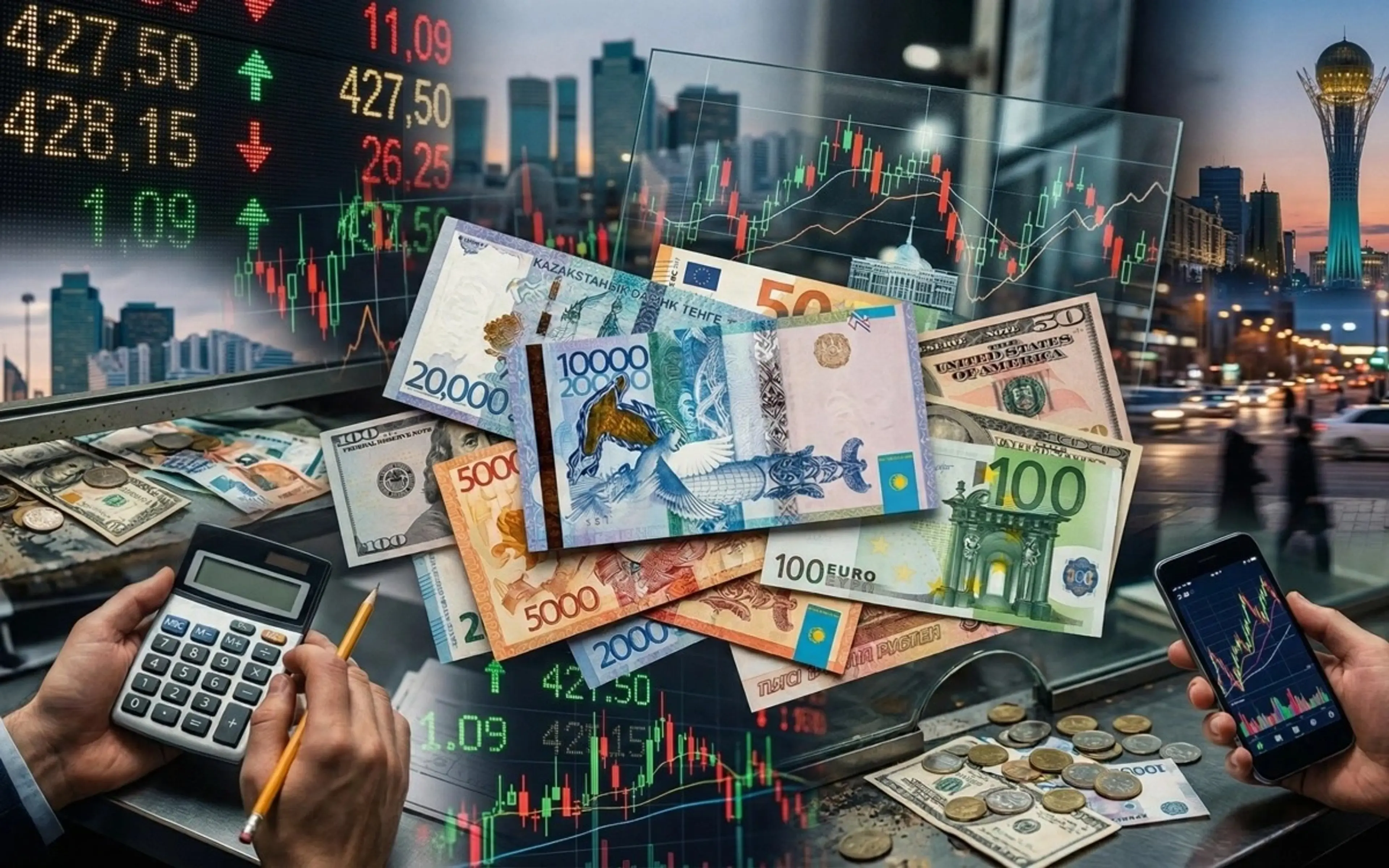 Доллар завершил неделю на бирже на уровне 488 тенге