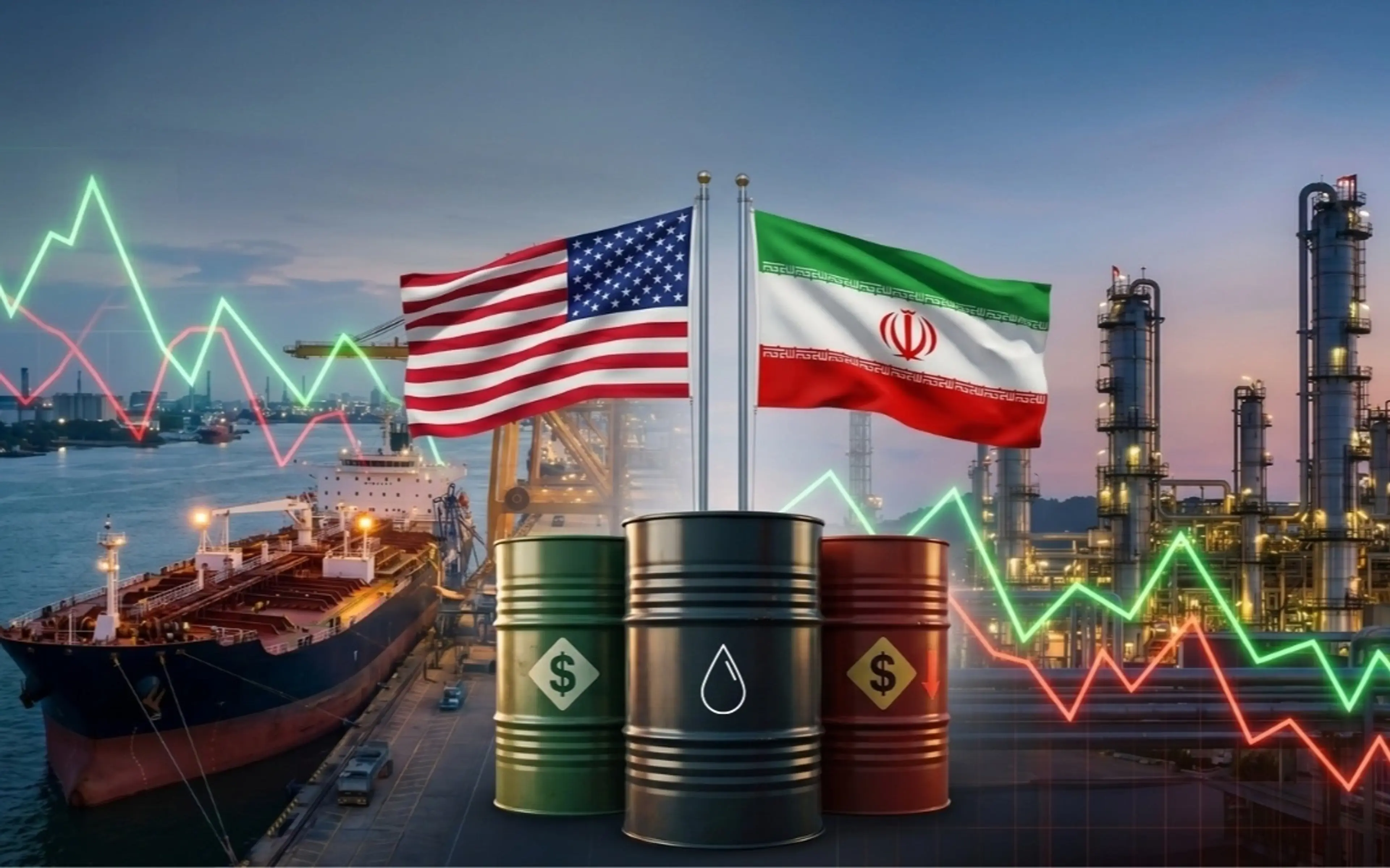Нефть подешевела после договорённости США и Ирана
