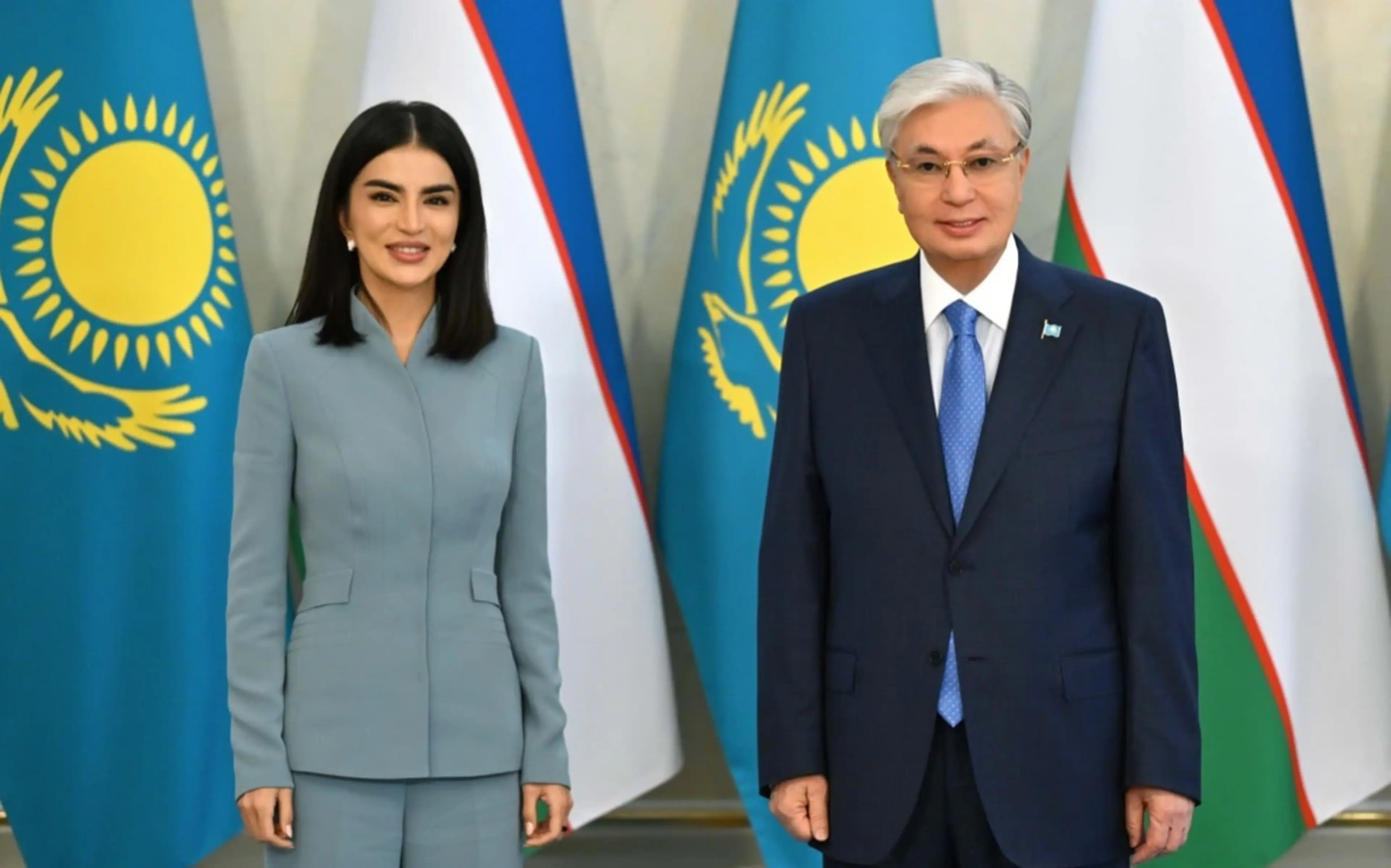 Тоқаев Саида Мирзиёевамен Қазақстан мен Өзбекстан арасындағы байланыстардың дамуын талқылады