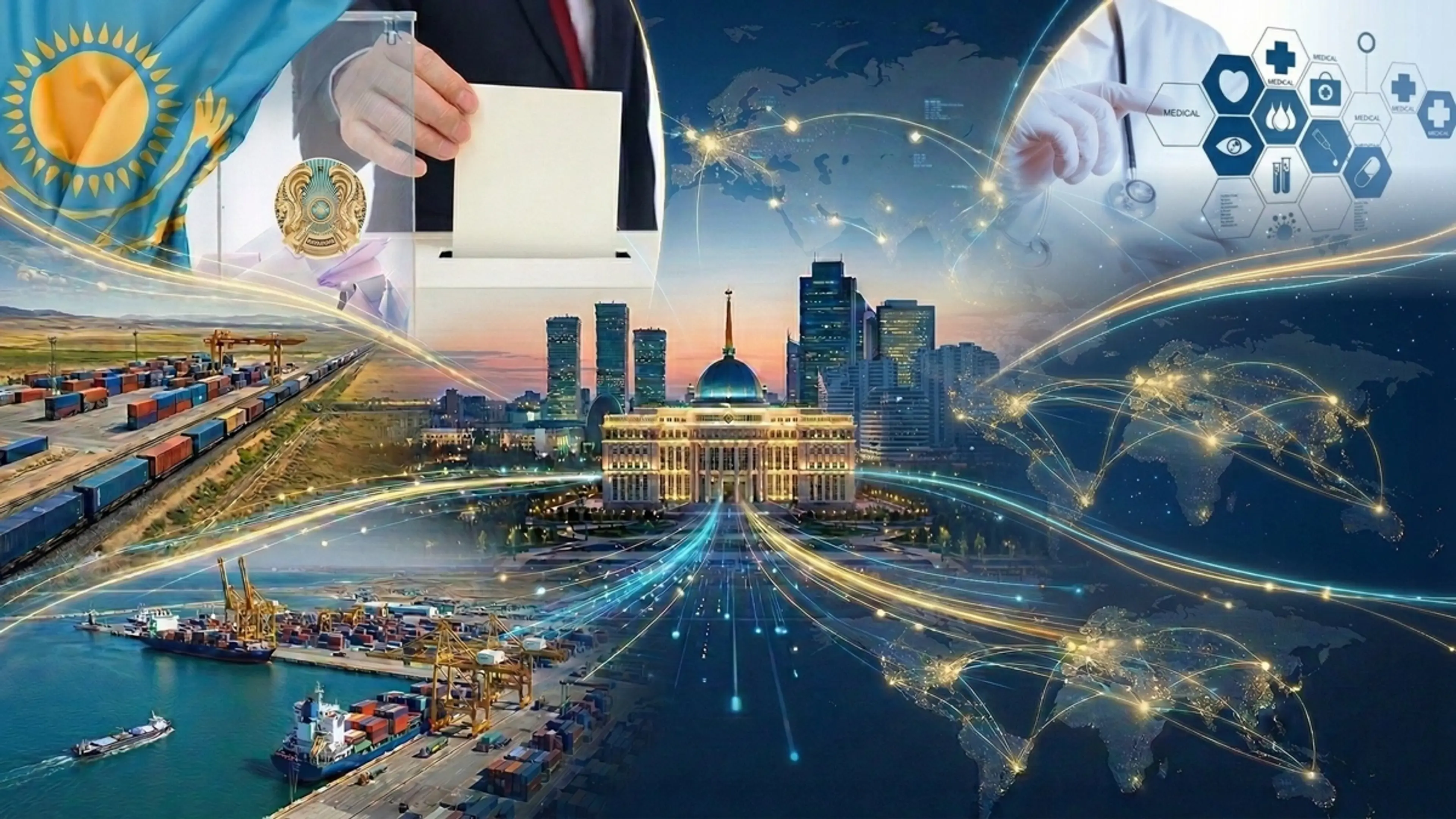 Тоқаев медиктерді мерекемен құттықтап, денсаулық сақтауды қолдау шаралары туралы айтты