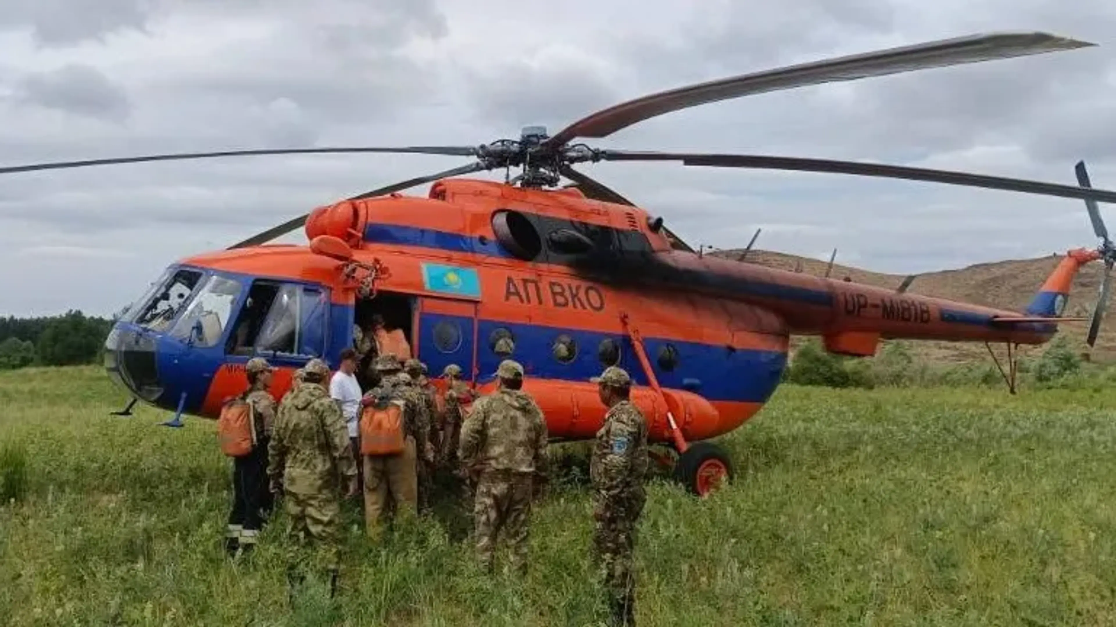 Лесной пожар в Курчумском районе локализовали за два дня