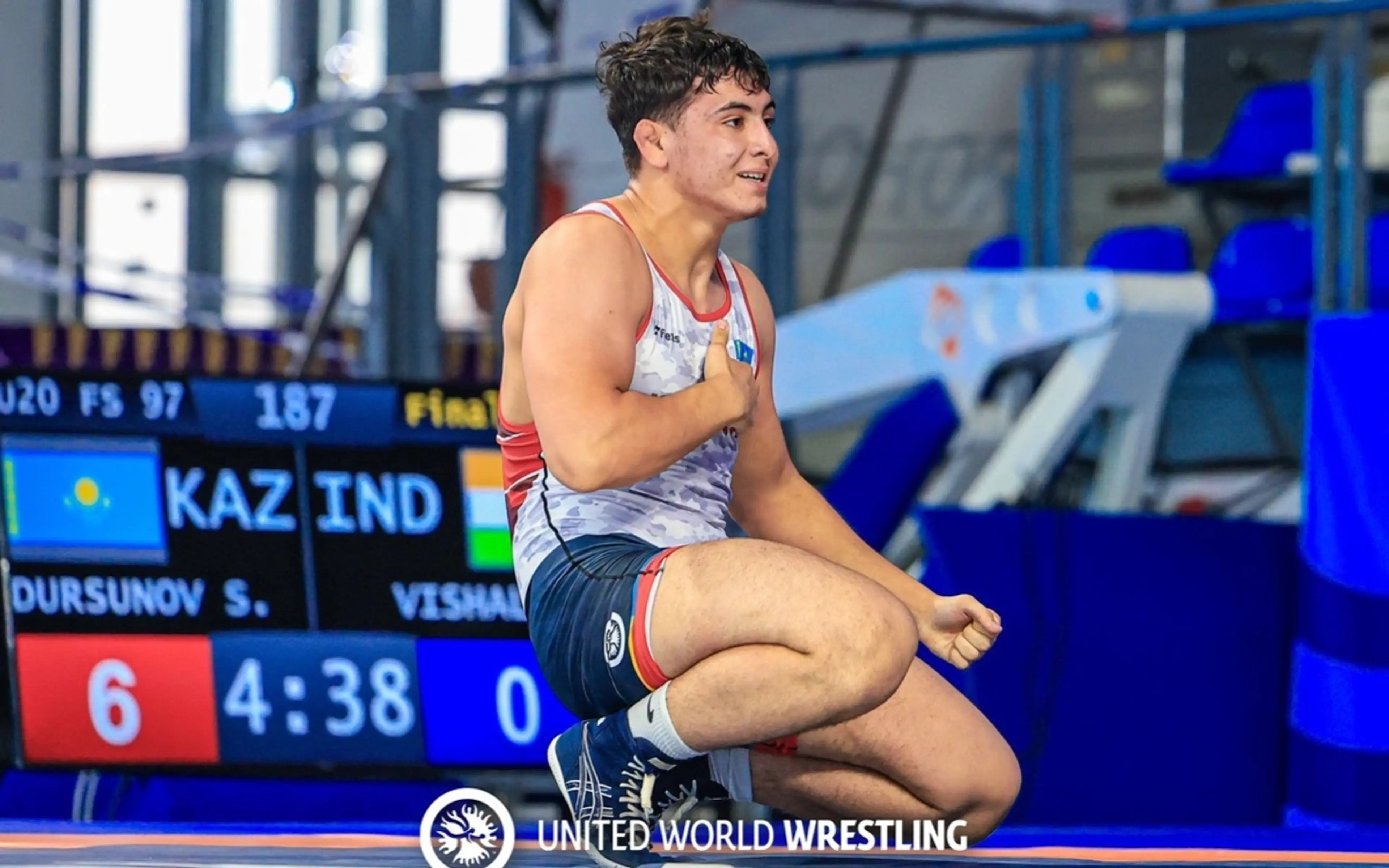 Сейдахмет и Дурсунов вышли в финал чемпионата Азии U20 по вольной борьбе