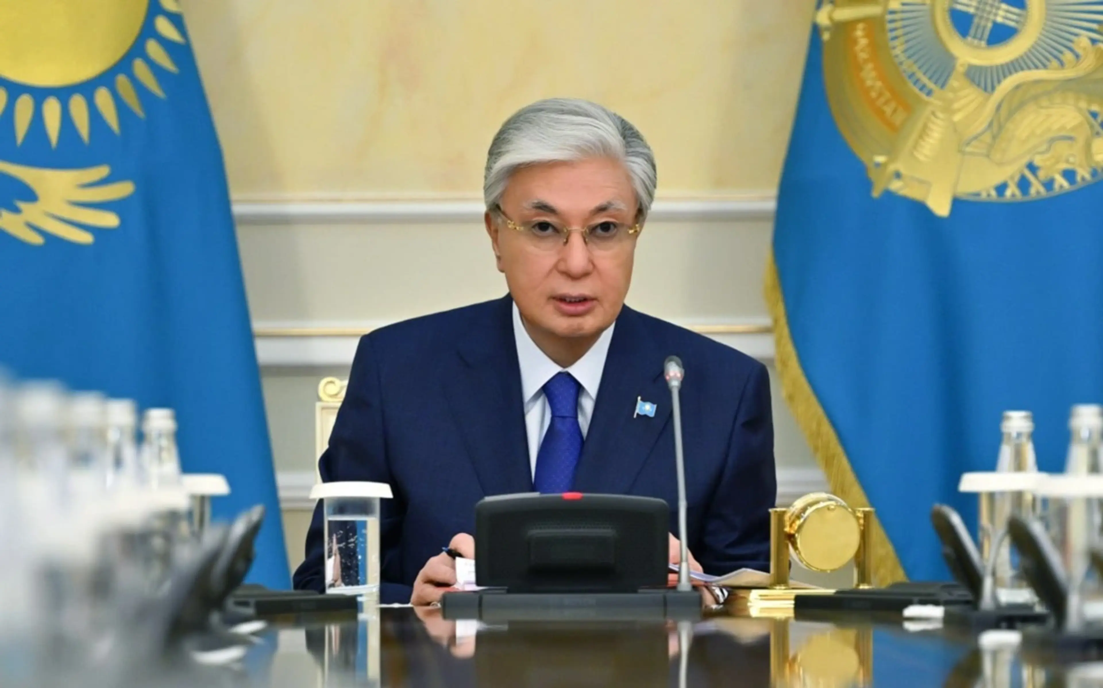 Токаев провёл заседание Совета безопасности по развитию космической отрасли