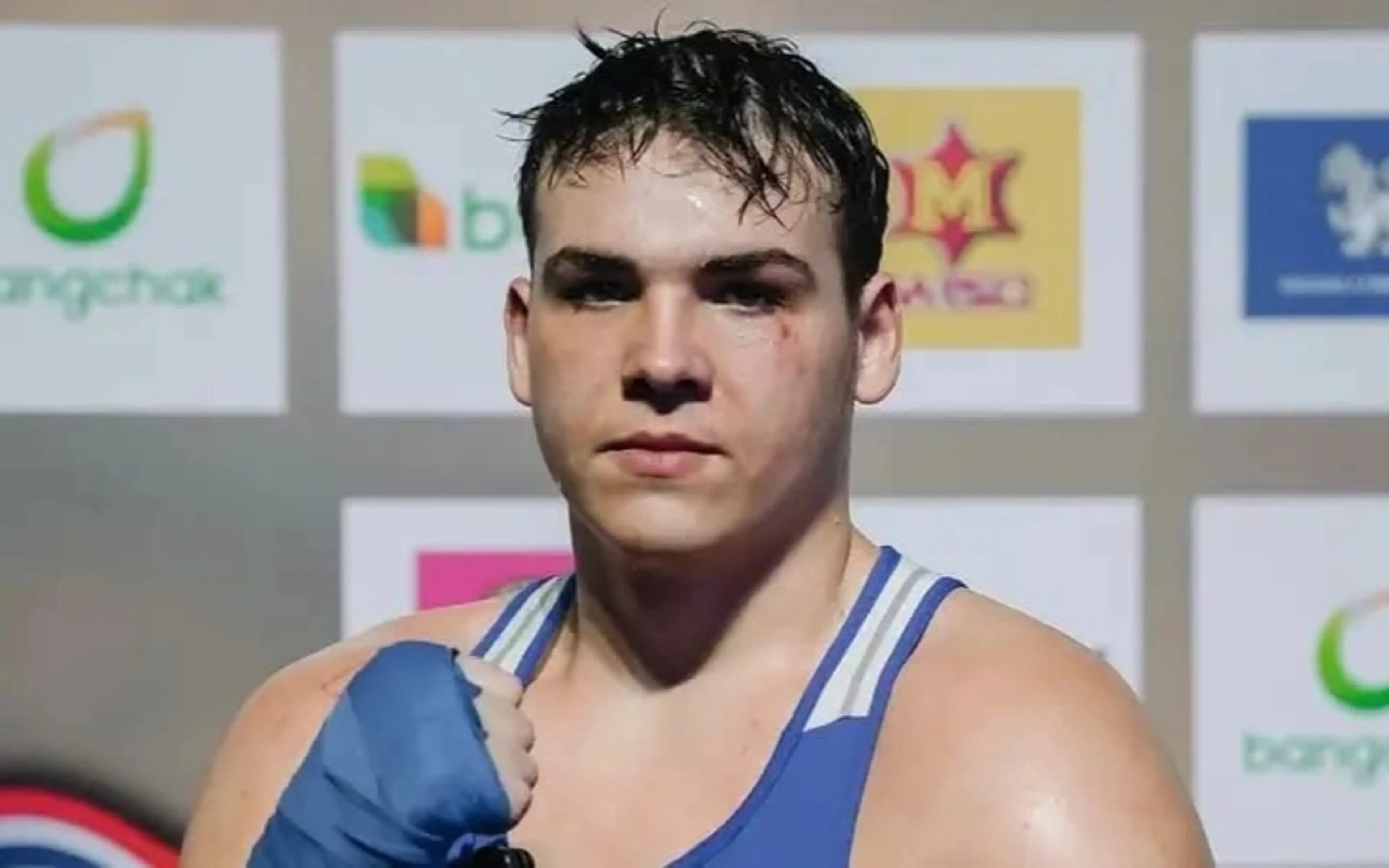 Владислав Саможонов завоевал золото чемпионата Азии по боксу